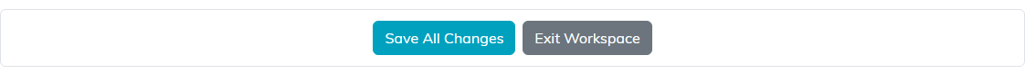 The Save All Changes and Exit Workspace buttons at the foot of the form design page