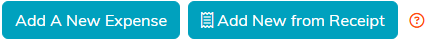 The Add A New Expense and Add New from Receipt buttons on the Expenses page