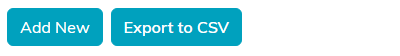 The Add New and Export to CSV buttons on the Auction Items list