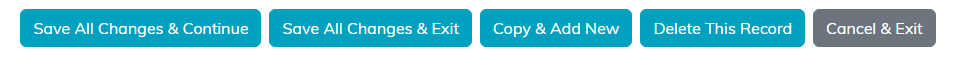 The button row at the bottom of the Trip Details tab