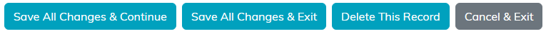 The save button row at the bottom of the payment