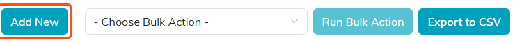The Add New button above the Meeting Minutes list