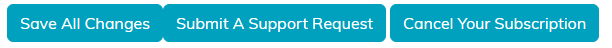 The Save All Changes, Submit A Support Request, and Cancel Your Subscription buttons at the bottom of the Subscription Overview card