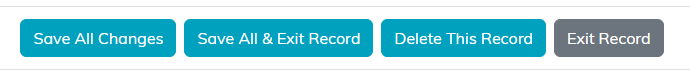 The save and exit buttons at the bottom of the record
