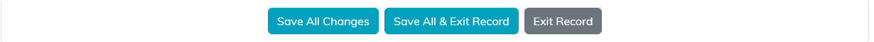 The button row with Save All Changes, Save All and Exit Record, and Exit Record